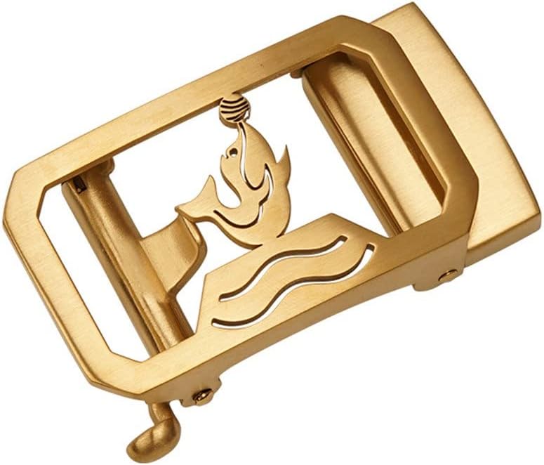 Stainless Steel Belt Buckle Men's Plate Automatic Smooth