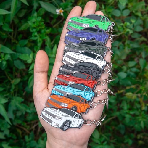 Image of zuxiaoyaya for Charger Keychain Accessories-Fob Cover Cool Mods compatible with Dodge Charger SRT 392 Black