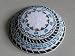 Dmc Hand Knitted Yarmulke Kippah Hat 16Cm