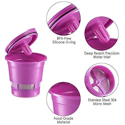 Chulux Single Serve Coffee Machine And Four Pieces Reusable Coffee Filters,One Button Operation #TOP7