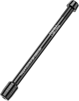 12mm Thru Axles for Bike Trainers - M12 x 1.0/1.5/1.75 Thru Axle Adapter