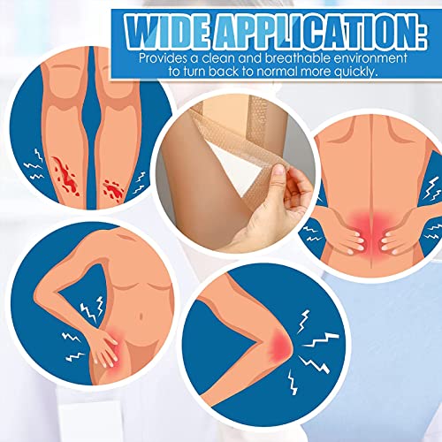 15 Pieces Bordered Silicone Adhesive Foam Dressing Square Dressing With Border Adhesive Patches Shower Waterproof Patch Breathable Wound Bandage (4 X 12 Inch) #TOP6