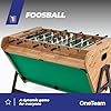 OneTeam FunArena 3en1 – Table de jeux : baby-foot, billard, air hockey ; multifonctionnelle, stable, compacte avec plateaux interchangeables, idéale pour la maison, les salles communes et les salles