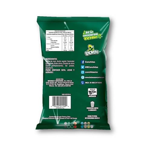 Miniatura 4 de Encanto Chips de maíz con sabor a Conchitas, 2.6 onzas (paquete de 50)