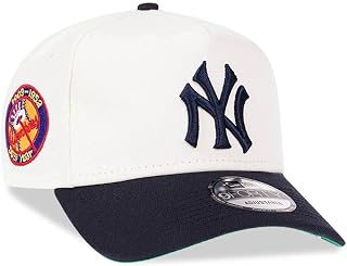 New Era New York Yankees 50th Anniversary Chrome Two Tone 9Forty A Frame Snapback Cap, Two Tone, One Size