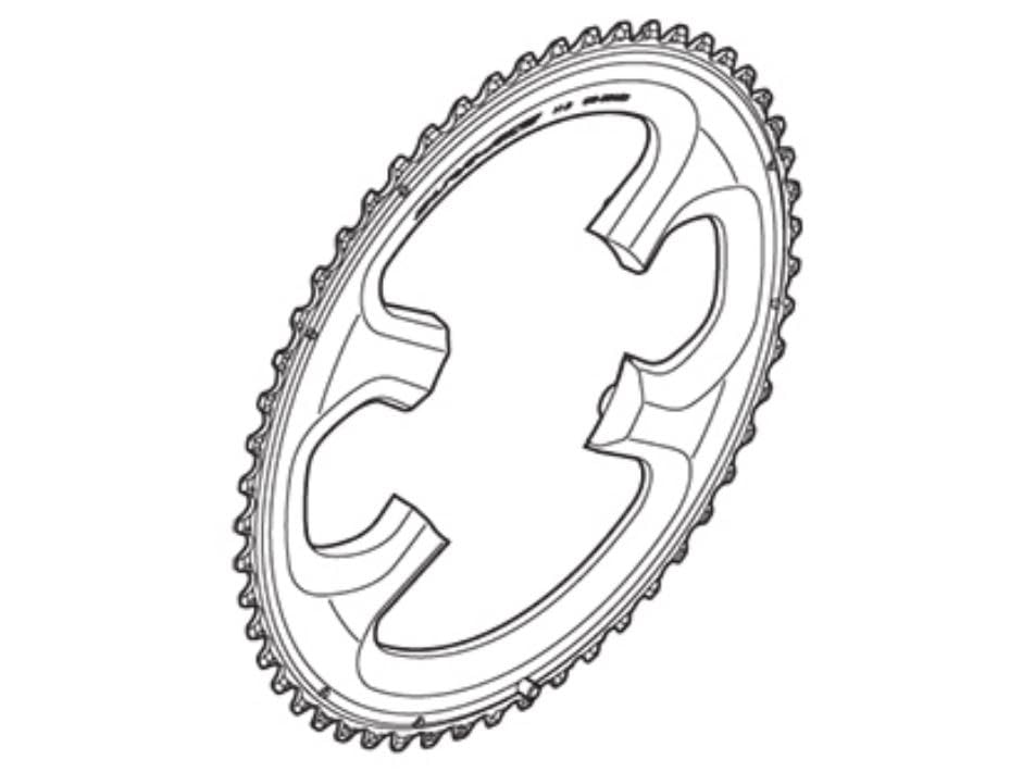Amazon | シマノ (SHIMANO) リペアパーツ 引掛け歯付チェーンリング