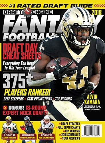 Draft Engine Fantasy Football 2018 Single Issue Magazine โ June 29, 2018