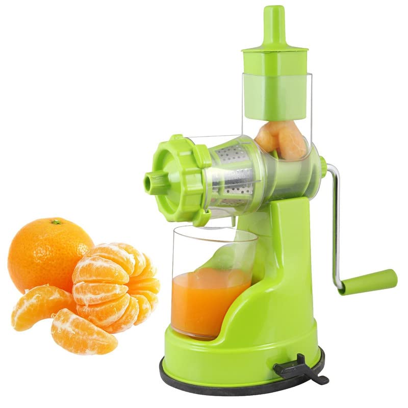 Limeline Plastic Fruit and Vegetable Juicer, Green (ipl Green 1)