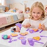 Spielzeugküche Für Kinder – 33-teiliges Mini-Teeparty-Set, Sicheres Spielen, Realistische Spielzeugküche | Lustiges Set Für Jungens Und Mädchen, Geburtstag, Weihnachten, Neujahr, Ostern
