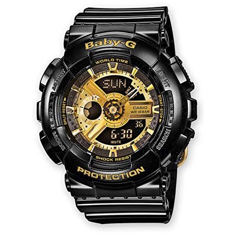Casio BA-110-1AER: Reloj de Pulsera con Luz LED y Resistencia al Agua Cover
