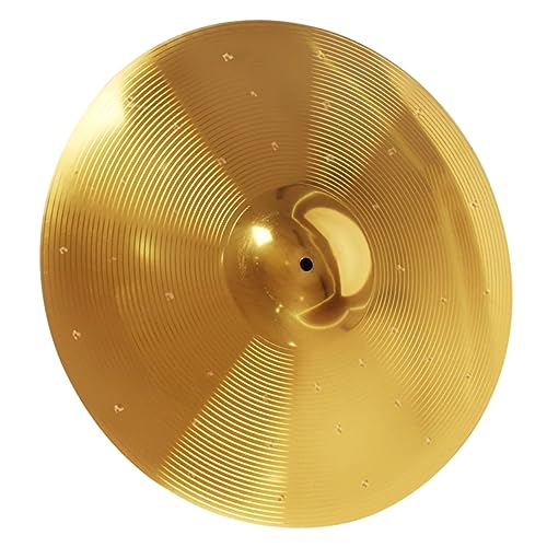 ifundom Metal Drum Cymbal Practice Drum Set Cymbal Crash Perfect for Beginners