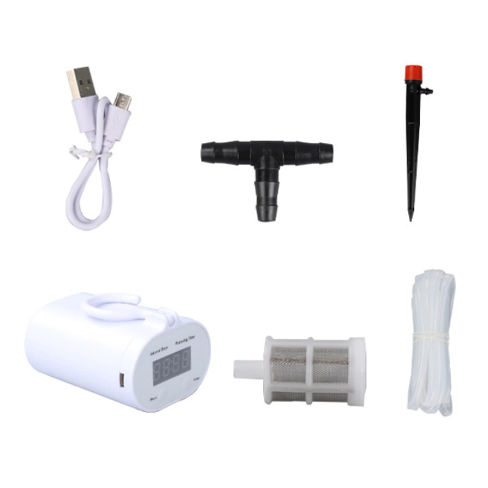 Intelligent Automated Watering Tool Programmable Timer for Vacation Care of House Bushes and Garden Pots ABS Flame Retardant Water Timer