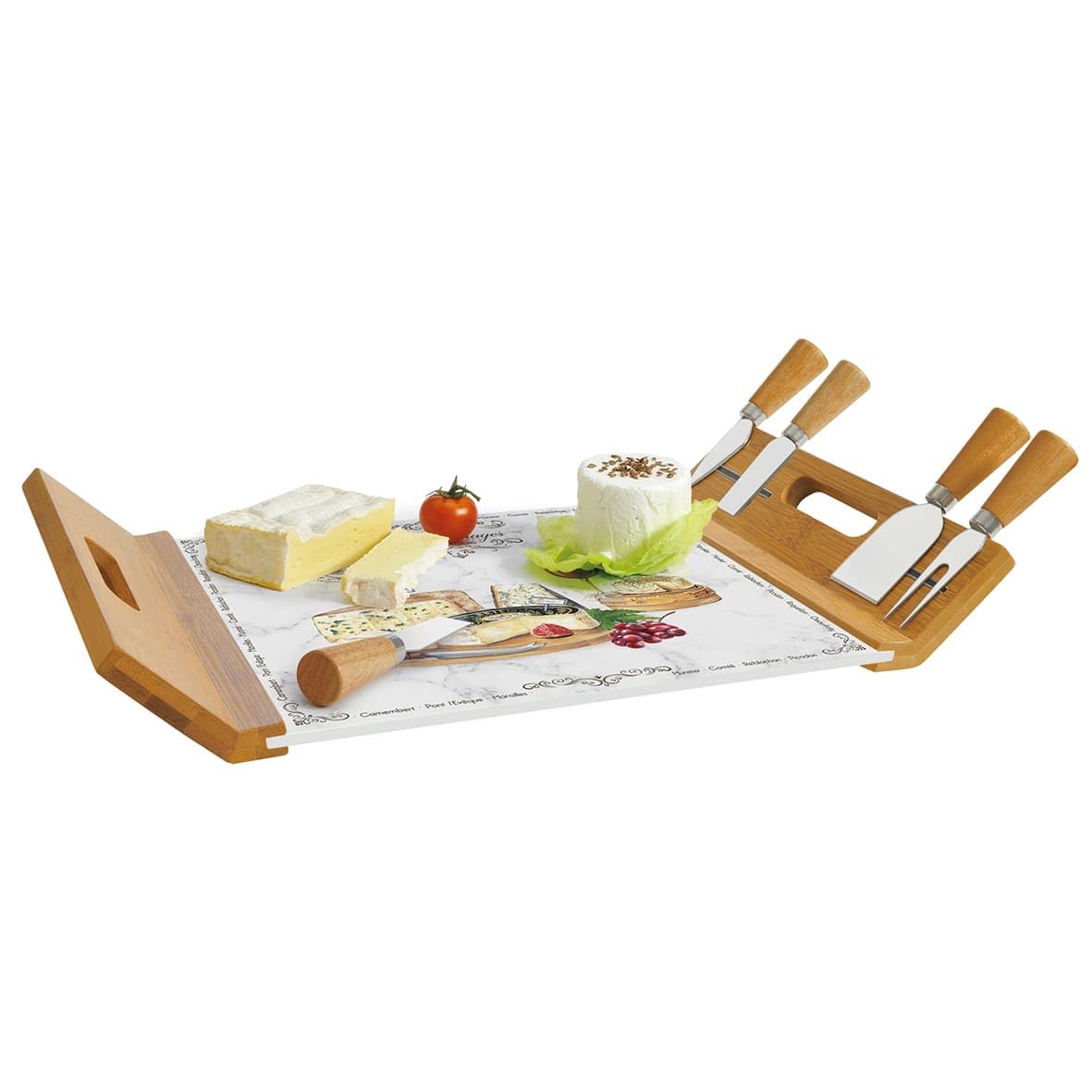 Easylife - Plateau Fromage RECTANGULAIRE Les FROMAGES DE NOS Regions