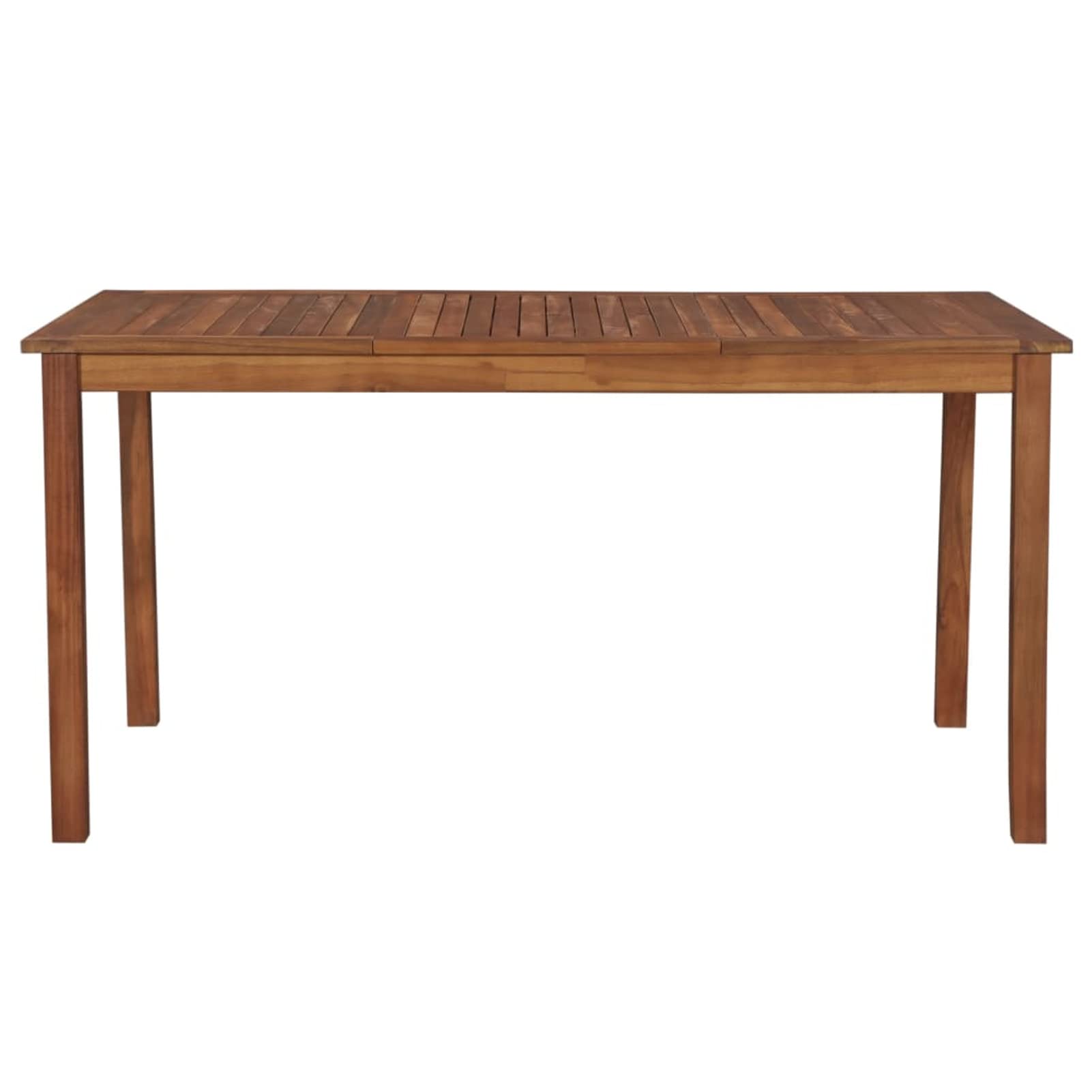 GuyAna Mesa de jardín Madera Maciza de Acacia 150x90x74 cm mesas de terraza y jardín Mesa Extensible Exterior Mesa pequeña terraza Mesa Exterior Jardin