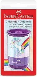 Apontador com Depósito, Unicórnio, Faber-Castell, SM/123UNIZF