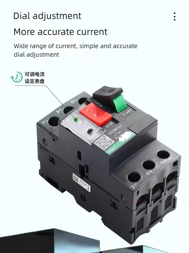 Disjoncteur Bouton de commutation du moteur 0,1A-32A(24-32A)