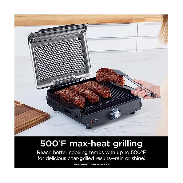 Ninja-Griddle-and-Indoor-Grill-14-Electric-Grill-For-Steak-Burgers-Salmon-Veggies-and-More-Pancake-Griddle-Nonstick-Dishwasher-Safe-500F-Even-Cooking-Silver-GR101