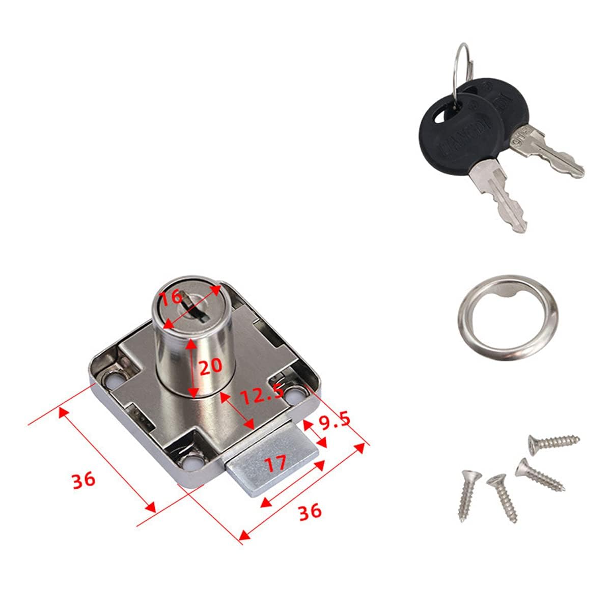 TOP-VIGOR 1Pc Security Cam Lock - Image 2