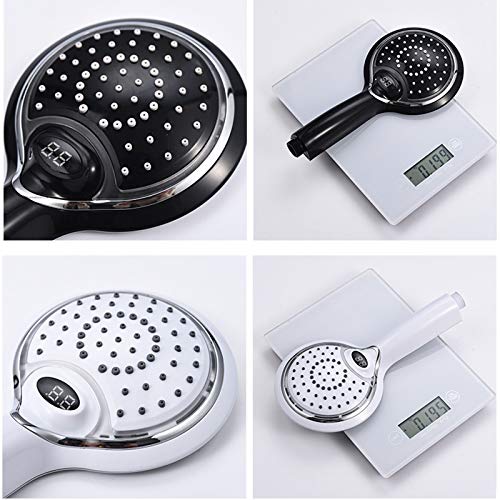 Pommeau de douche à LED filtrant haute pression avec affichage digital