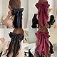 Cimenexe Vintage Schwarz Große Schleife Haarspangen Bogen Haarspangen Schwarz Bowknot Haarspange Barrette Bogen Knoten Haarspange Bogen Kopfteil Haarschmuck Für Frauen Und Mädchen