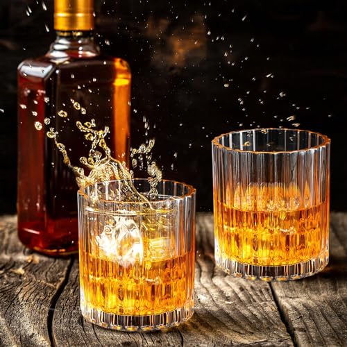Verres à whisky pour bar à domicile, service de table vintage 12 pièces - 6