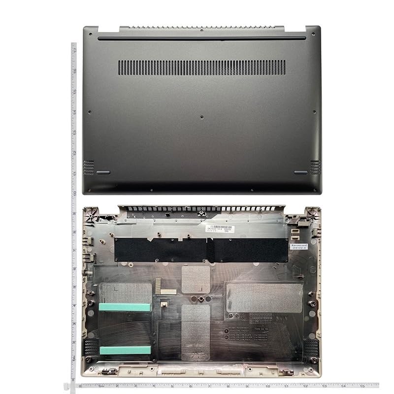 Coque arrière Lenovo Ideapad Yoga 520-14 D Cover grise pour écran de PC portable