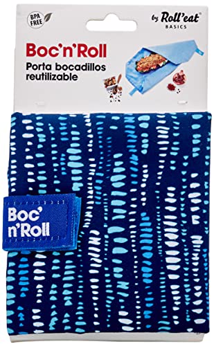 BOC'N'ROLL 76983 Porta Bocadillos Reutilizable, 11 x 15 Cm