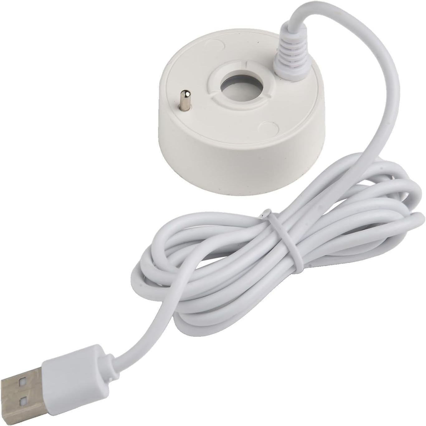 USB Powered 5V Mist Maker for Small Water Features Fountains Fish Tanks Terrariums and Landscaping Projects (White)
