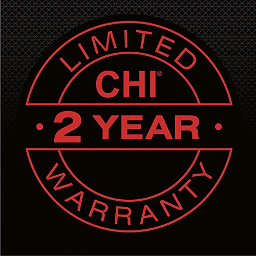 Chi Steam Iron For Clothes With Titanium Infused Ceramic Soleplate, 1700 Watts, Electronic Temperature Control, 8' Retractable Cord, 3-Way Auto Shutoff, 400+ Holes, Professional Grade, Silver (13102) #TOP7