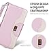 ProCase Galaxy Note 10 Wallet Case for Women, Premium PU Leather Folio Flip Fold Case with Hand Strap Kickstand Card Holders, Folding Stand Protective Case Cover for Galaxy Note 10 2019 –Pink