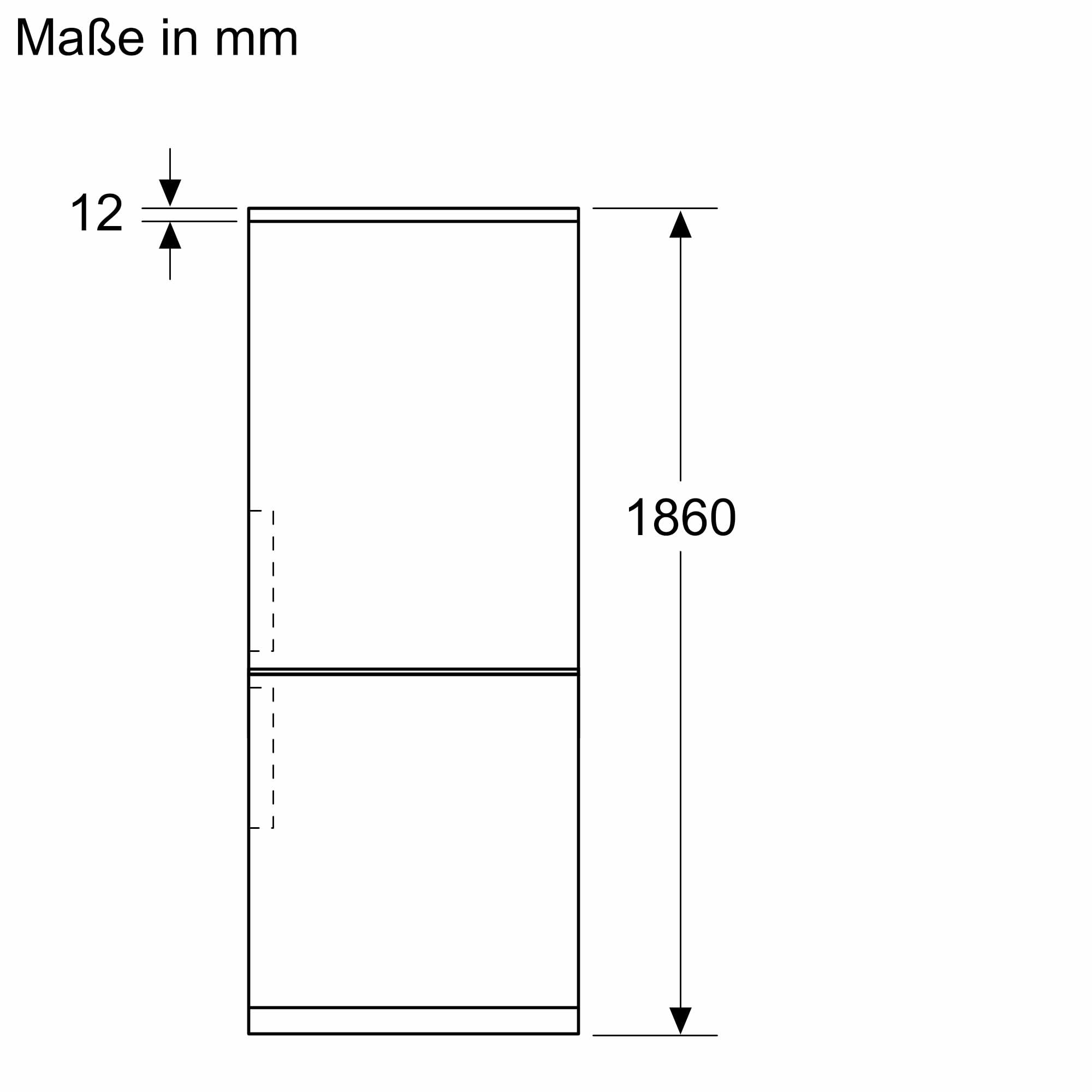 Bosch Serie 4 Kühl-Gefrier-Kombination 186x60 cm Total No Frost KGN362LAF