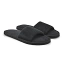 Star Fish Women's (1704) |Extra Super Soft Comfortable Slippers | Ladies Home Soft Slippers | Open Toe Comfortable Sole | Bedroom Indoor House Cloth Women Slippers Black 6 UK gallery image