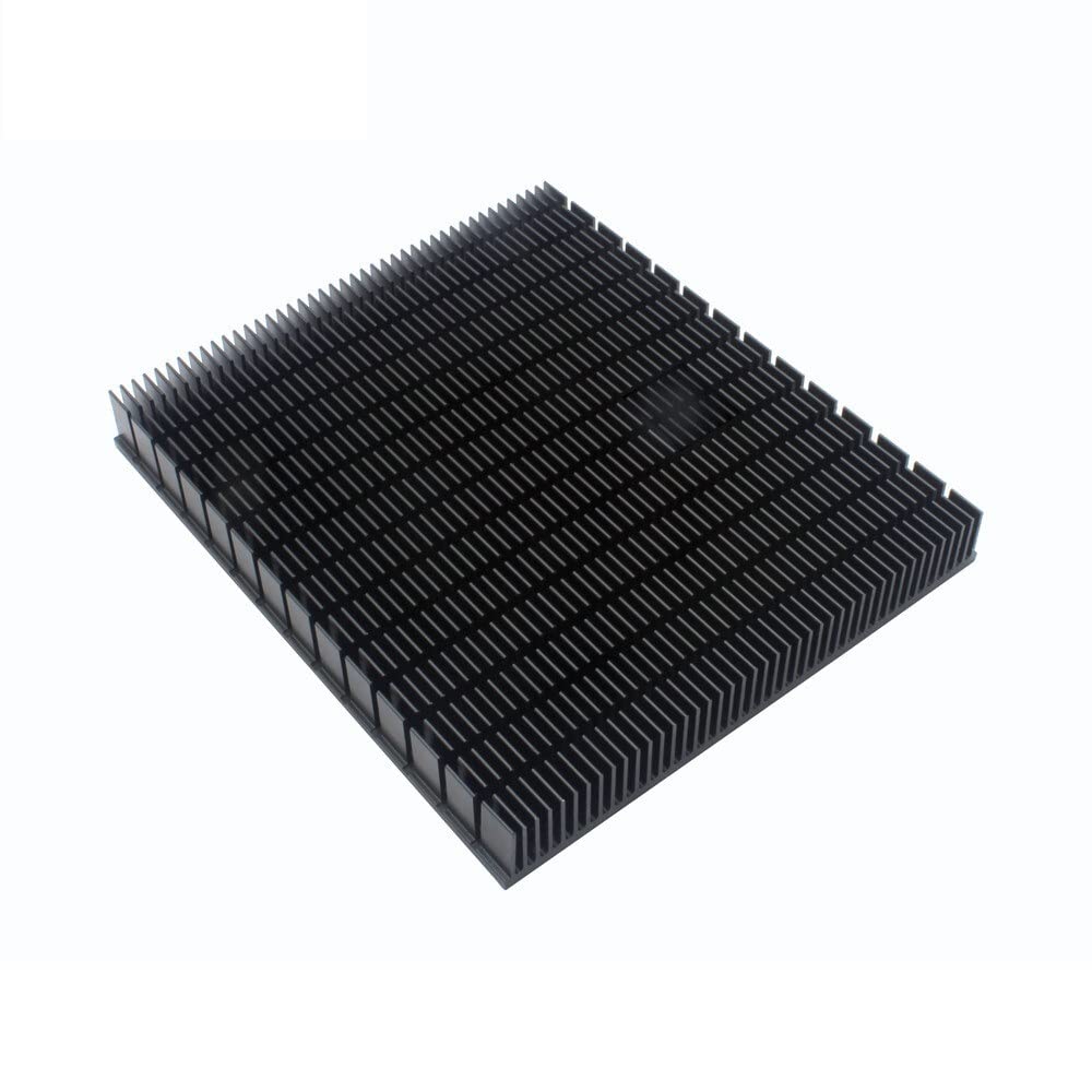 Dissipatore di calore fai da te Dissipatore di calore in alluminio 150x130x17mm Radiatore di raffreddamento del dissipatore di calore for il raffreddamento del circuito integrato con chip LED elettron