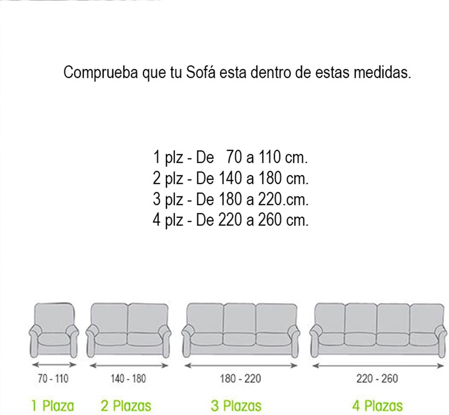 MAXIFUNDAS FUNDAS DE SOFA & CHAISE LONGUE Maxxifundas - Copridivano elasticizzato 3 posti, colore rosa pastello