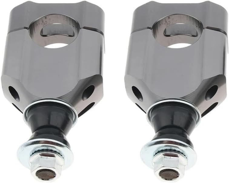 Motorcycle Bar Riser Clamp 28mm 1 1/8' Motorcycle Front HandleBar Mount Clamps Riser Adaptor Dirt Bike Clamp Aluminum