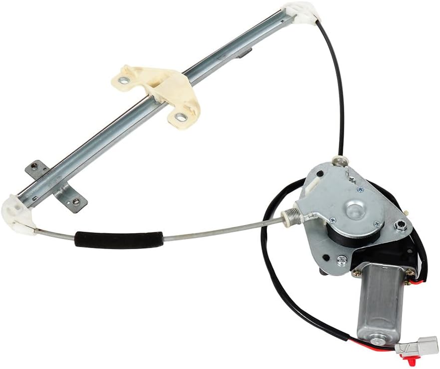 FINDAUTO 741-744 Window Regulator fit for 2001 2002 2003 2004 2005 for Honda Civic Window Regulator Assembly and Motor,Rear Left Side