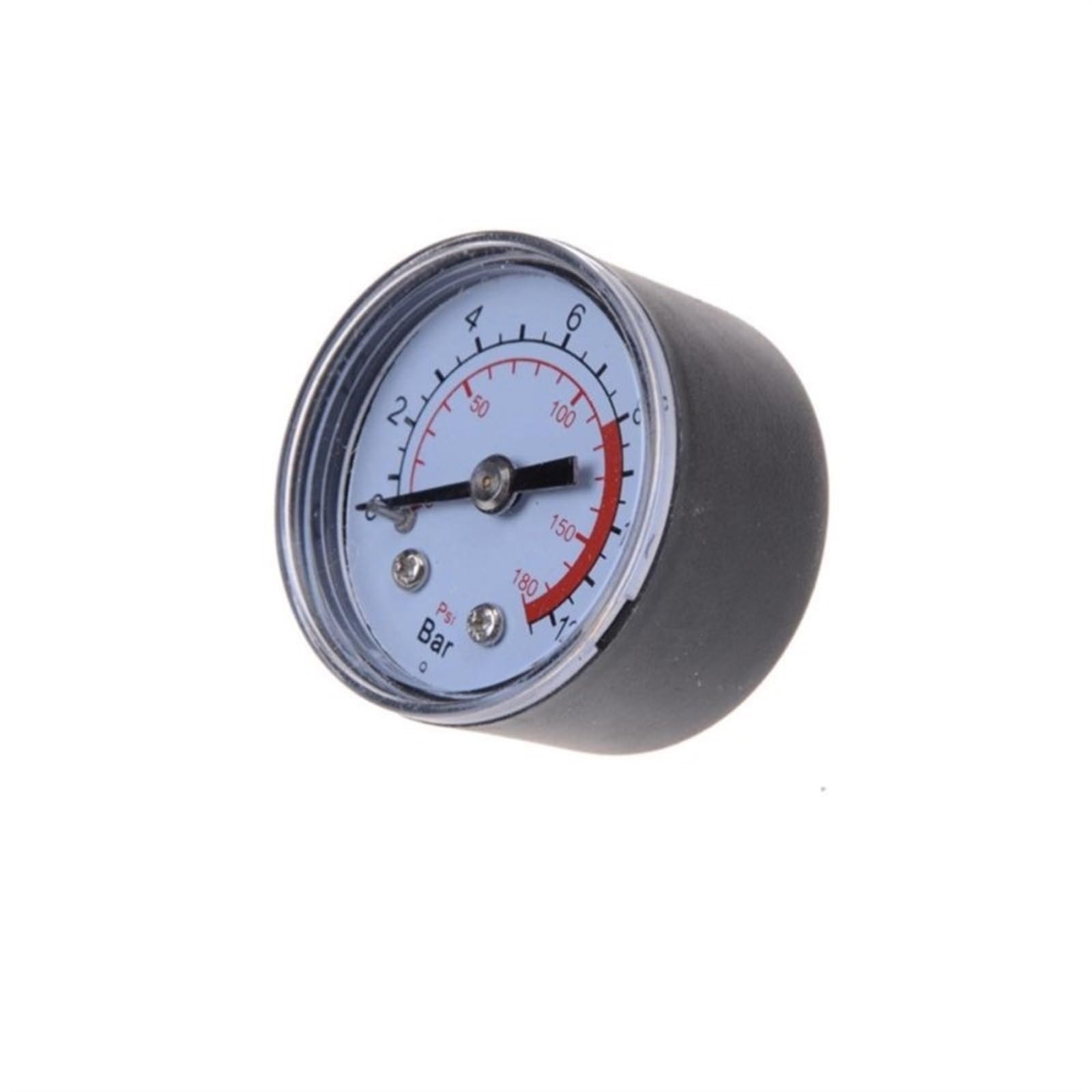 manometro per Fluido Idraulico Pneumatico per compressore d'Aria 0-12 Bar / 0-180 psi Tipo quadrante