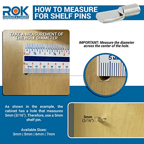 image for 500 Pack Rok Hardware Heavy Duty 7mm (9/32