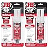 J-B Weld High Heat Syringe, Dark Grey - 25ml 2 Pack