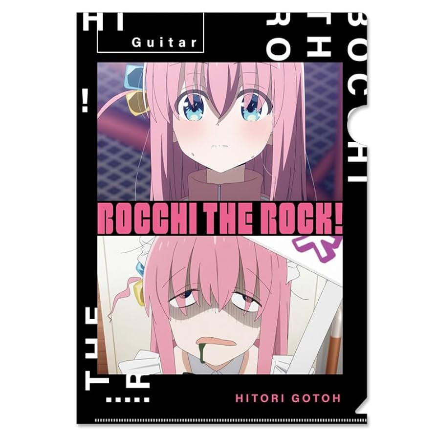 Amazon.co.jp: ぼっち・ざ・ろっく！ クリアファイルセット 後藤