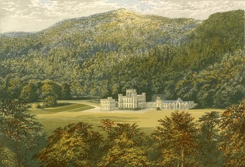 Lienzo del Castello di Taymouth 60x90cm, el cuadro clásico ideal para decorar tu dormitorio