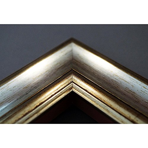 Miniatura 2 de Artecentro Marco Dorada Para Cuadros Oro Color Con O Sin En Legno-Varie Medidas Plata, 60 X 120