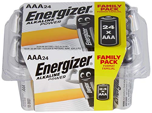Energizer alkaline Power-AAA-batterijen, verpakking van 24 stuks