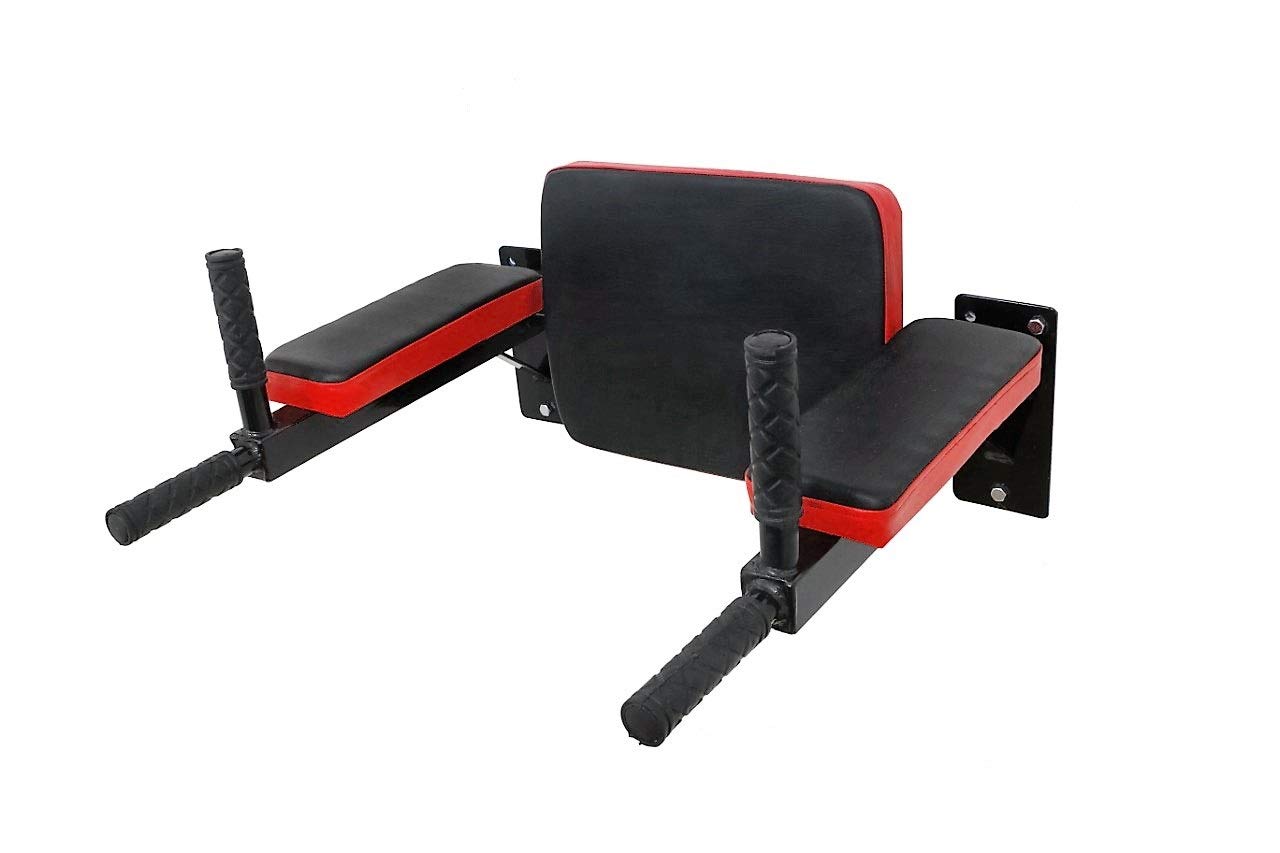 ALLYSON FITNESS Heavy Duty Dips Bars for Wall mounting, 4 Handle Bars