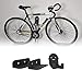Bestine Soporte de pared para bicicleta con pedal de montaje en pared, soporte de almacenamiento horizontal para bicicleta, 3 en 1