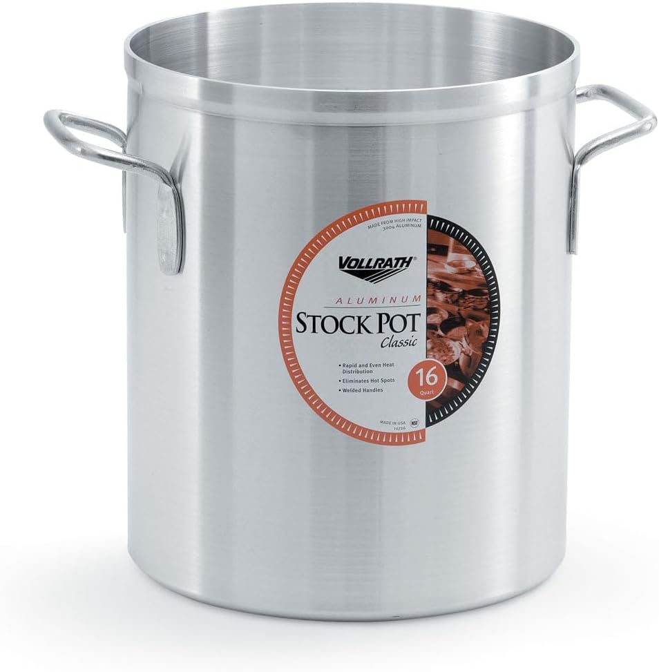 Vollrath 16 qt Wear-Ever® Aluminum Stock Pot