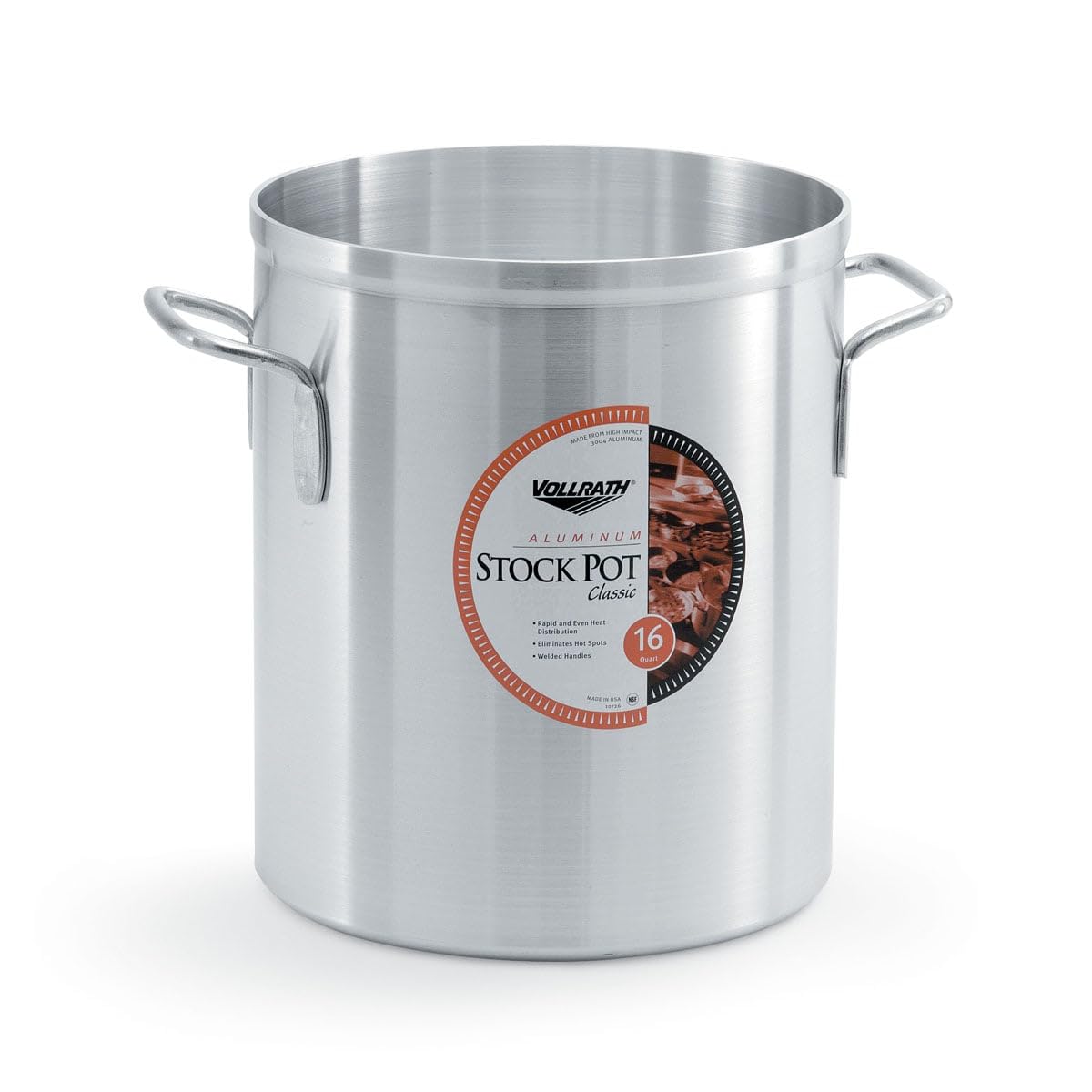 Vollrath 16 qt Wear-Ever® Aluminum Stock Pot
