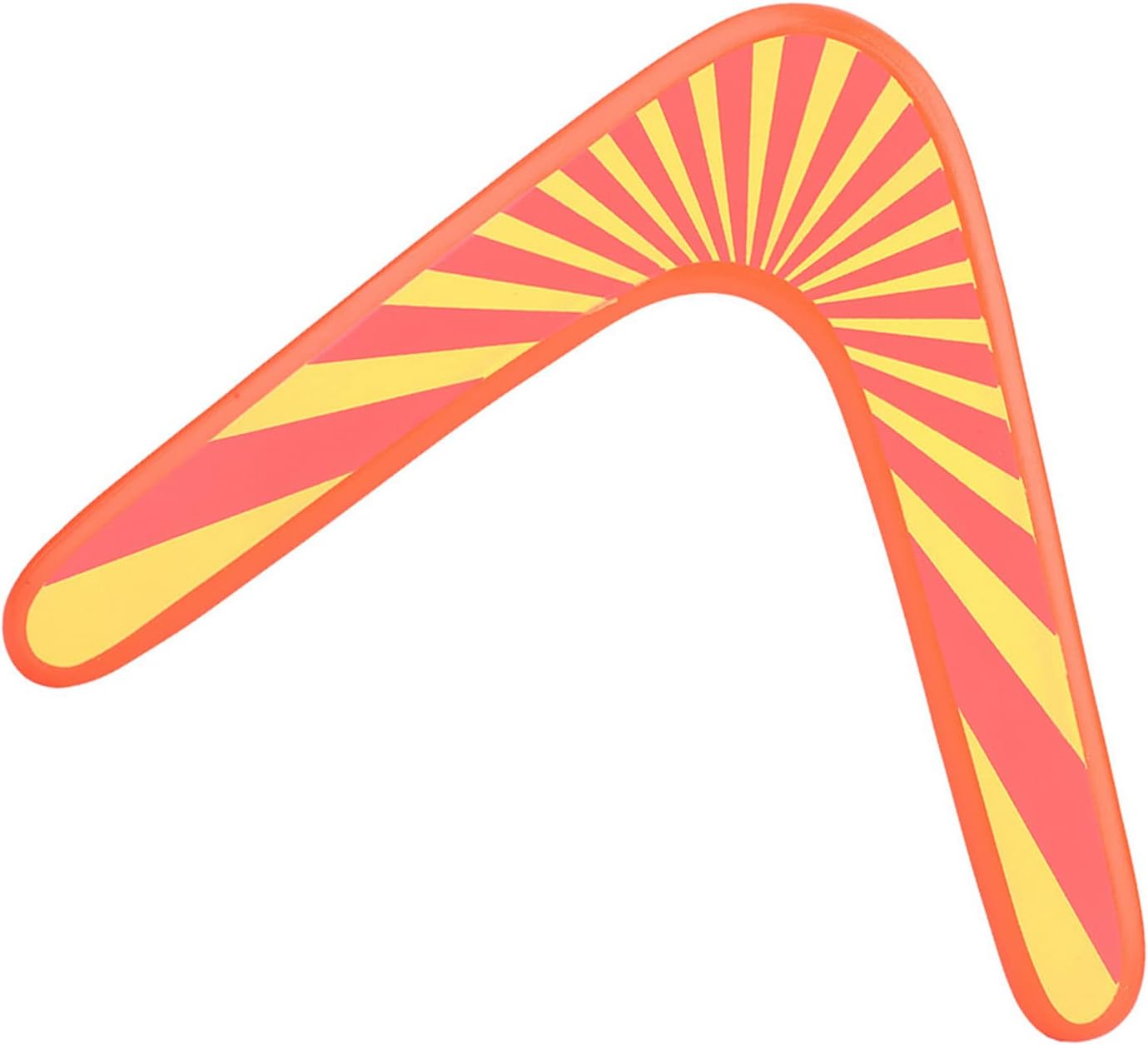 Karlak Boomerang Clásico de Madera en Forma de V para Deportes al Aire Libre Juguete para Niños de 8 años en Adelante Color Naranja 30cm miniatura 8