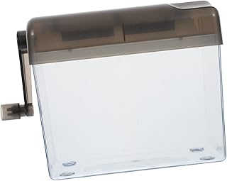 STOBOK Destruidor De Papel Triturador De Papel 3 Peças Triturador De Escritório Triturador De Mesa Resistente Triturador De Papel Doméstico Mini Triturador De Documentos A6 Máquina De