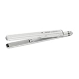 Engineering W8less Professional Ceramic and Tourmaline Str8 Iron, 1 Inch, Lightweight, Infused with Tourmaline Gemstone, Combined with Sol-Gel Technology